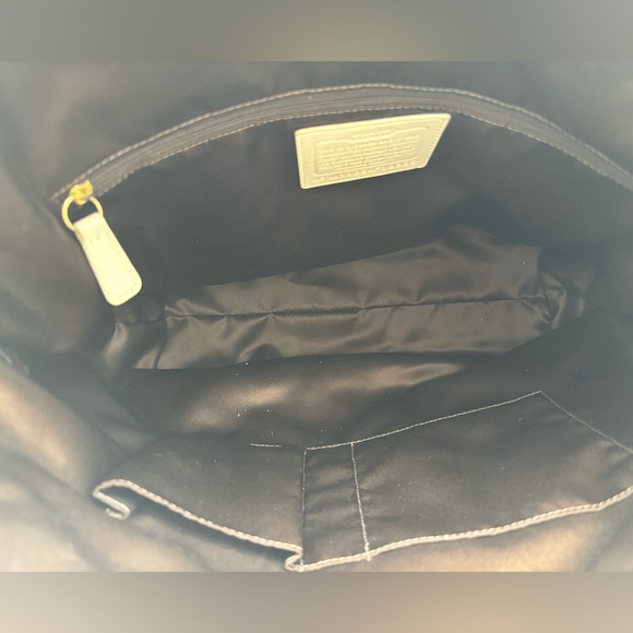 COACH Logo Monogram Large Shoulder Bag - Picture 14 of 14